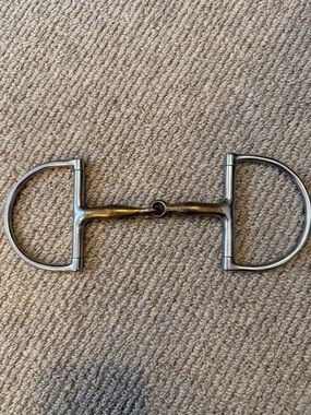 4.75” D Ring Snaffle Bit